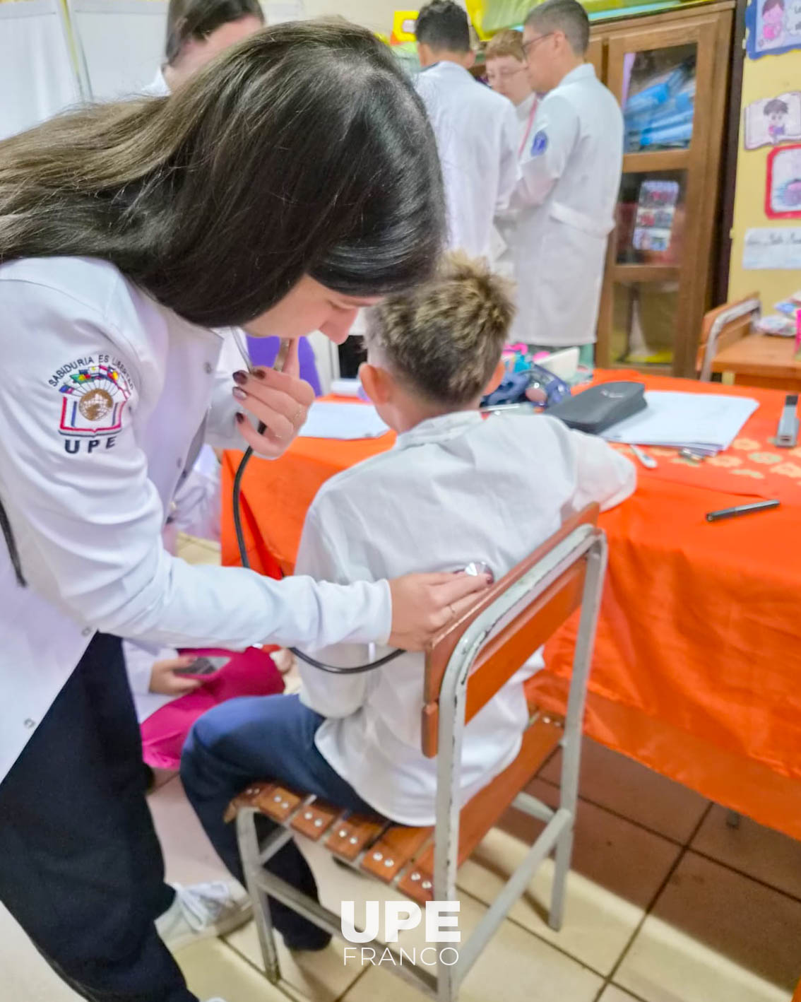 UPE FRANCO REALIZÓ JORNADA DE INSPECCIÓN MÉDICA EN EL BARRIO SAN SEBASTIÁN